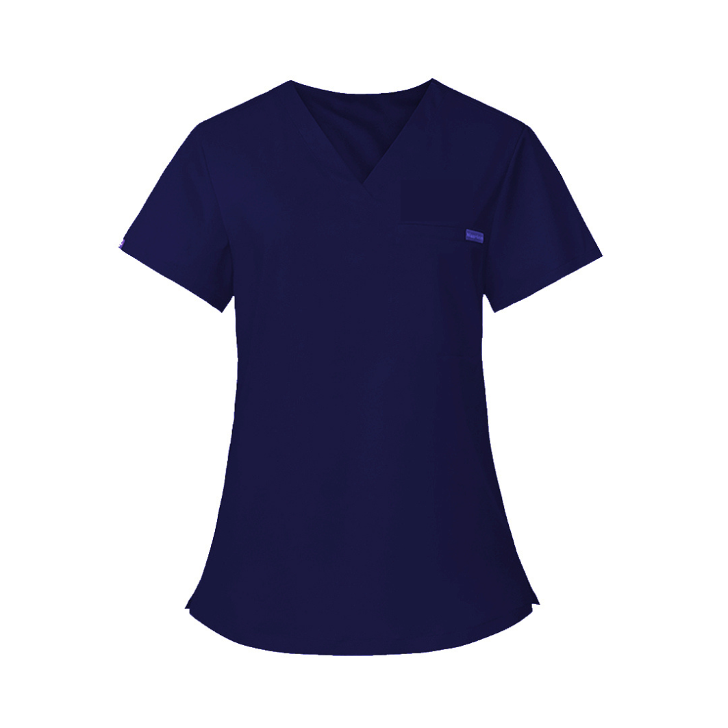 Slim Fit Scrub Shirt