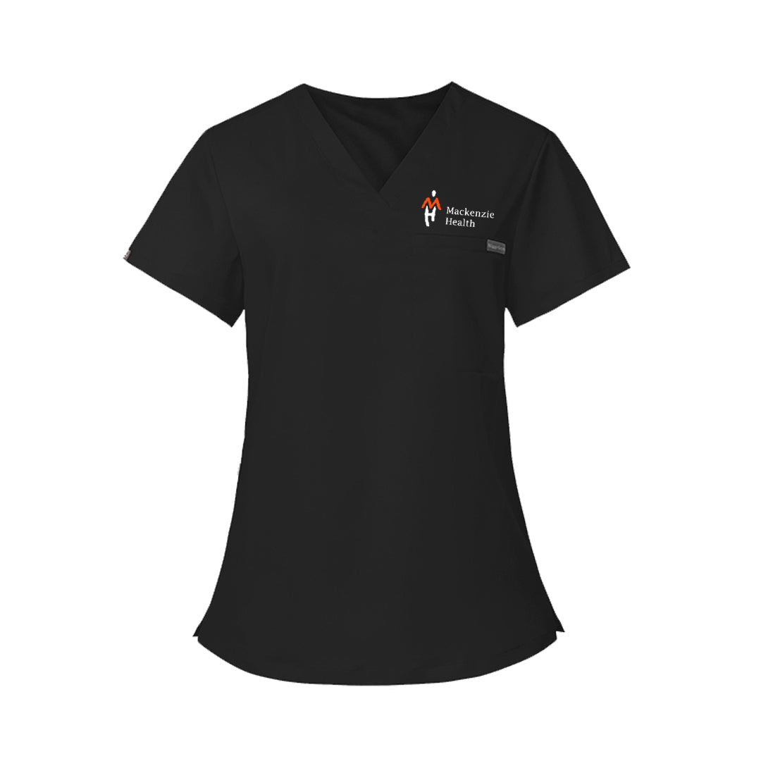 Slim Fit Scrub Shirt